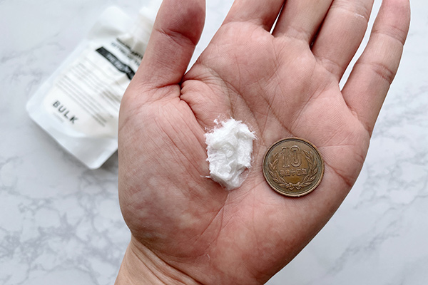 バルクオム洗顔料の適量解説