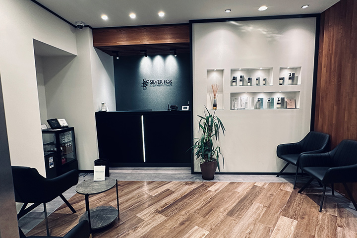 GORILLA CLINIC 銀座ANNEX院の待合室